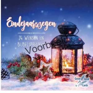 Eindejaarszegen neerzetboek