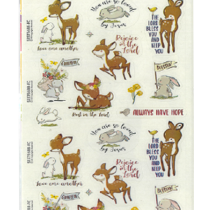 Funstickers Deer and rabbit