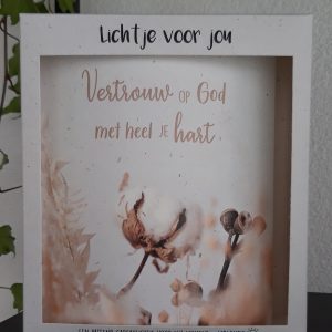 Lichtje voor Jou: Vertrouw op God met heel je hart