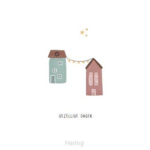 Enkele kaart Gezellige dagen