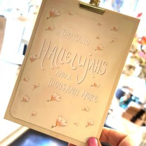 Ansichtkaart A thousand hallelujahs