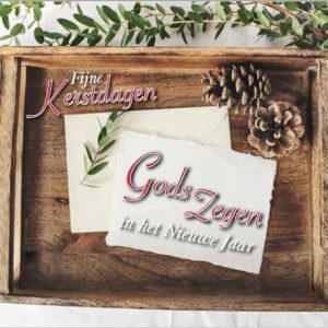 Map 5 Prentbriefkaarten Fijne/Gods zegen