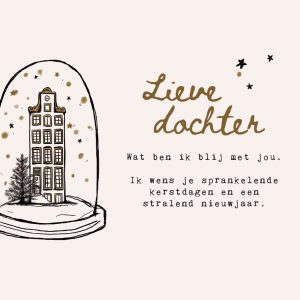 Enkele kaart Lieve dochter