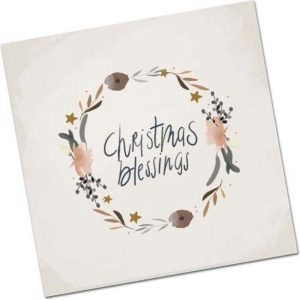 Minikaartje Christmas blessing