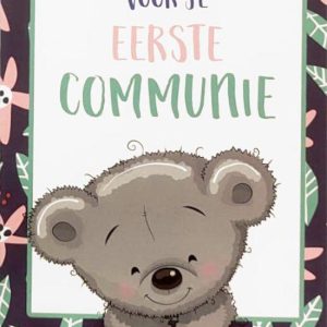 Wenskaart Voor je eerste communie