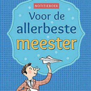 notitieboek voor de allerbeste meester