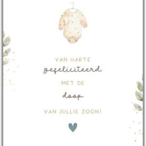 Doop zoon