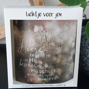 Lichtje voor jou: De Heere zegent je..