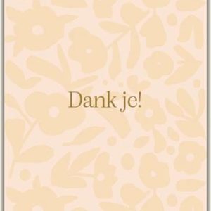 Dank je!