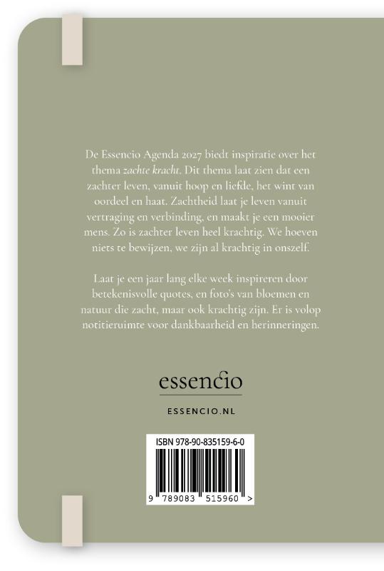 Essencio Agenda 2027 klein (A6) - Afbeelding 2