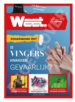 Weet scheurkalender 2027