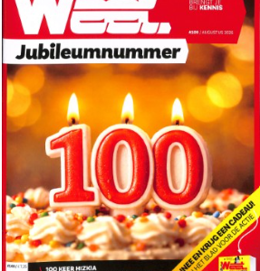 Weet magazine Jubileumnummer #100 Aug 2026
