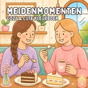 Cozy & Cute Kleurboek - Meidenmomenten