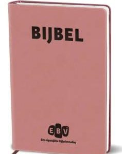EBV24 - Luxe roze bijbel