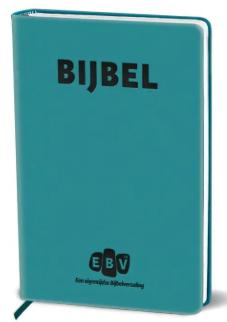EBV24 - Luxe turquoise bijbel