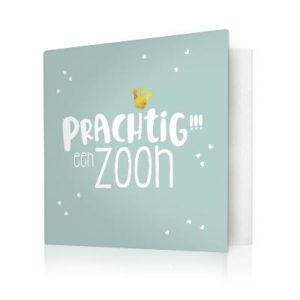 Dubbele kaart - Prachtig!!! Een Zoon