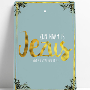 Zijn naam is Jezus