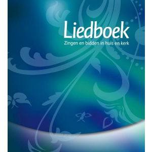 Liedboek blauw/groen witsnede