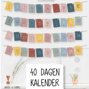 40 dagen slinger/kalender
