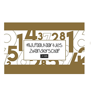 Mijlpaalkaartjes zwangerschap