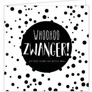 Woohoo zwanger!