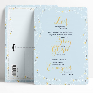 (Interieur)kaart A5 Leef vandaag