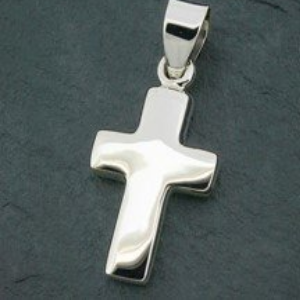 Hanger zilveren kruisje