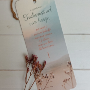 Boekenlegger Toekomst vol van hoop