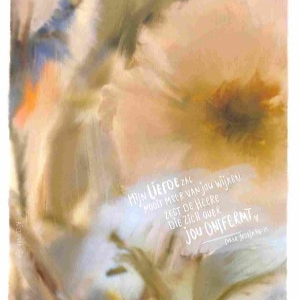 A5 kaart Mijn liefde zal nooit meer van jou wijken