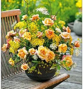 Ansichtkaart Vaas met bloemen