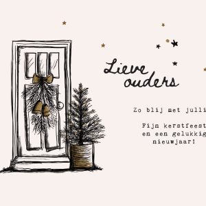 Enkele kaart Lieve ouders