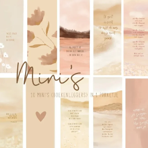 10 mini boekenleggers