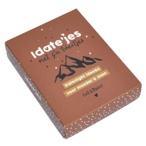 Idate’jes met z’n tweetjes Moeder en zoon