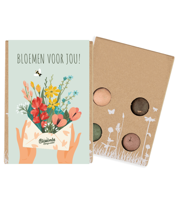 Doosje blossombs Bloemen voor jou!