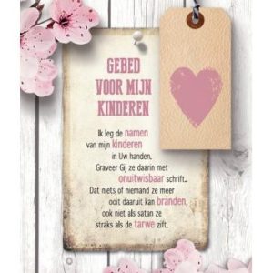 Wenskaart Gebed voor mijn kinderen