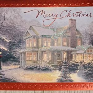 Kerstkaart Merry Christmas