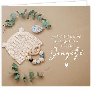 Gefeliciteerd met jullie lieve jongetje