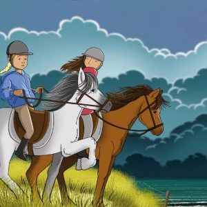 Iza en de paarden in de storm