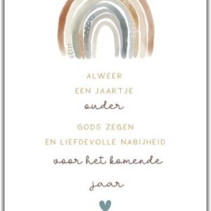 Alweer een jaartje ouder