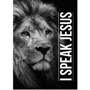 A4 poster I speak jesus