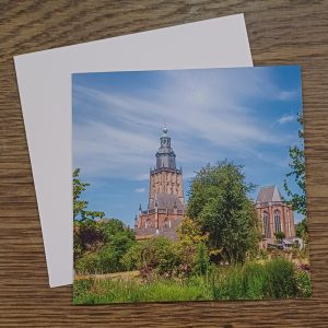 Kaart Sint walbirgiskerk in zutphen