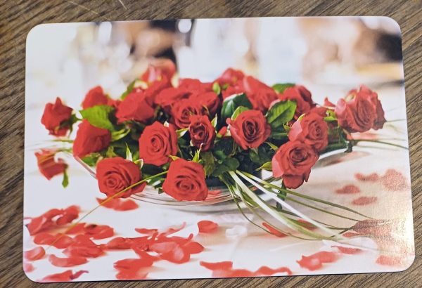Ansichtkaart Rode rozen