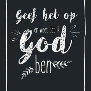 Kaart A5 Geef het op