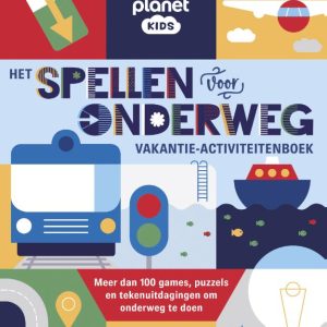 Het spellen voor onderweg vakantie-activiteitenboek