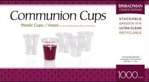 Communion cups 3,5 cm set1000