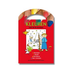 Kleurboek B-boekje rood