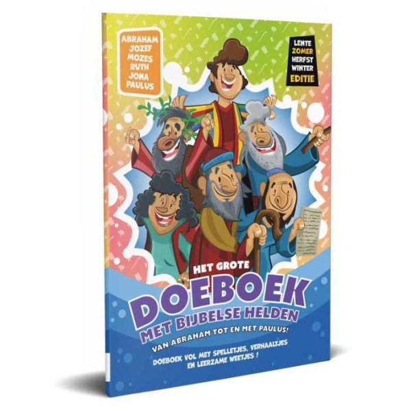Het grote doeboek met Bijbelse helden