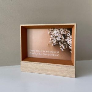 Nordic frame - Jouw leven is waardevol..