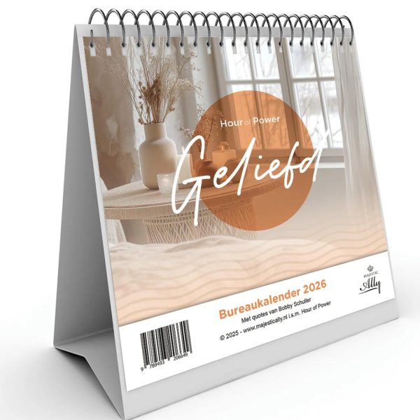 Bureaukalender Je bent geliefd