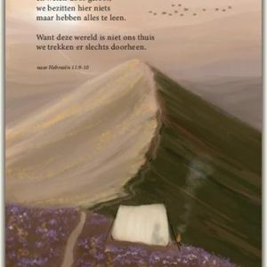 We lopen samen als pelgrims